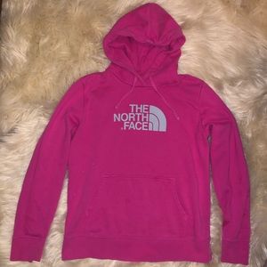 The North Face Size Large Pink Hoodie